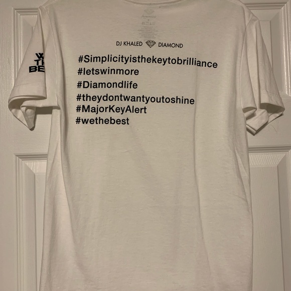 Diamond Supply Co. x DJ Kahled key emoji t shirt - Picture 2 of 5